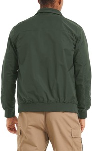 Chaqueta ajustada informal de moda para hombre, ropa deportiva de color sólido, estilo Bombardero - Product Image 3