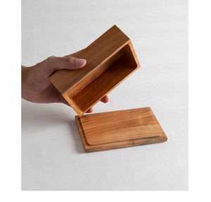 กล่องเก็บเนยไม้แบบโบราณกล่องใส่เนยสำหรับงานหัตถกรรมกล่องเก็บเนย - Product Image 4