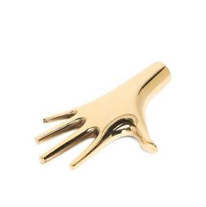 Solid <b>Metal</b> Iron Eco-Friendly Vintage Multifunction Gold Finished Customized Shape Paper <b>Weight</b> for Home Office Tabletop Decor - Product Image 3