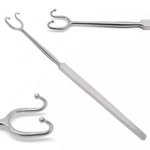 Fomon Retractor 6,25 "Extremo de bola de doble punta ENT Cirugía plástica veterinaria Acero inoxidable Manual Premium Certificado CE Quirúrgico - Product Image 1