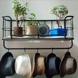 ชั้นวางของโลหะติดผนังสไตล์ยุโรปหรูหราทนทาน - Product Image 2