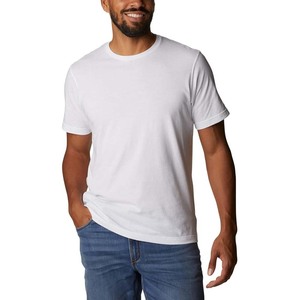 T-shirt pour homme en coton 100% de qualité supérieure, tendance, imprimé sur mesure, col rond, manches courtes, écologique, séchage rapide, coupe ample - Product Image 1