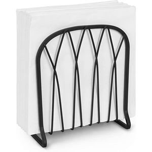 Porte-serviettes en métal noir de haute qualité support de rangement pour serviettes fournitures d'hôtel support de mouchoirs décoratif de Table porte-serviettes en vente - Product Image 3