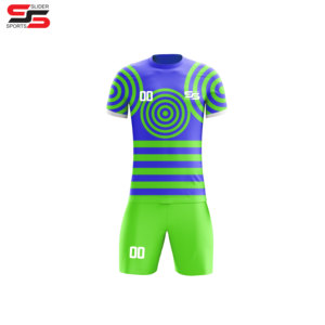 Soccer Sets for Unisex Customizable <b>Blank</b> Full Sublimation Team Name Number Logo Printed Short Sleeves Uniforms Training - Product Image 5