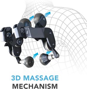 Fauteuil de massage MMassage, fauteuil de massage électrique à gravité zéro, fauteuil inclinable avec rouleaux pour les pieds, thérapie thermique intégrée, massage à l'air - Product Image 2