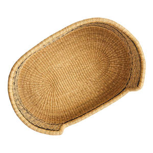 หญ้าทะเลธรรมชาติที่ทําด้วยมือสําหรับเตียงสุนัขอุปกรณ์เสริมเตียงสัตว์เลี้ยงหวายสวยงามคัดสรรชั้นนํา 2024 ผลิตในเวียดนาม - Product Image 2