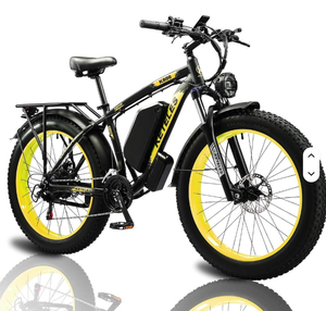 Vélo électrique tout-terrain K800 KETEELS, batterie 48V/23AH, pneus larges de 26 pouces, double moteur, vélo électrique tout-terrain. - Product Image 6