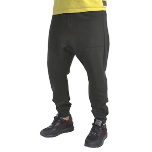 Pantalons de survêtement unisexes à jambe large et à entrejambe tombant, respirants, design personnalisé, coupe régulière, taille élastique pour l'hiver - Product Image 6