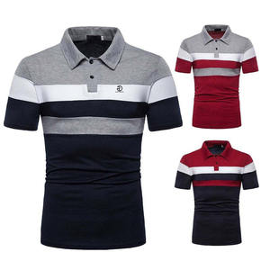 Cómoda camiseta Polo de tela Camiseta Polo de diseño único para hombres en color sólido - Product Image 6