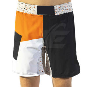 Short MMA de haute qualité pour hommes Meilleure vente Arts martiaux Porter des shorts de couleur unie personnalisables à séchage rapide et respirants pour hommes - Product Image 1