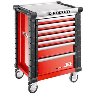Gabinete Rodante Facom JET con 7 Cajones y 3 Módulos, Gabinetes para Herramientas con Cajones Vacíos - Product Image 1
