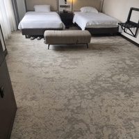 Moquette Commerciale Mur-à-Mur en Polypropylène Imprimé Nuit Étoilée pour Couloir, Hall et Salon
