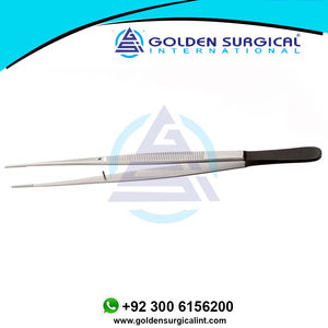 Fórceps de vendaje quirúrgico Potts Smith Dientes dentados Acero inoxidable | Instrumentos quirúrgicos de un solo uso Instrumentos de pilling - Product Image 5