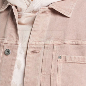 แจ็กเก็ตยีนส์ผ้าฝ้าย100% ของผู้ชายเสื้อแจ็กเก็ตระบายอากาศน้ำหนักเบาวัสดุผ้าคุณภาพสูงสำหรับฤดูหนาว - Product Image 5