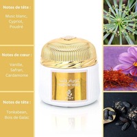 Bakhoor FOREVER WHITE 70g par AYAT, diffuseur d'ambiance arabe original de Dubaï pour la maison, fabriqué aux Émirats arabes unis