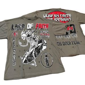 Pakistan T-shirt en coton de haute qualité avec col rond Logo personnalisé Impression numérique Style tricoté formel - Product Image 4