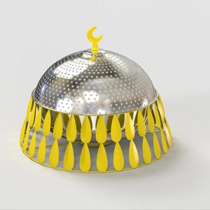 Plat à friture en métal plaqué or sur Offre Spéciale - Product Image 4