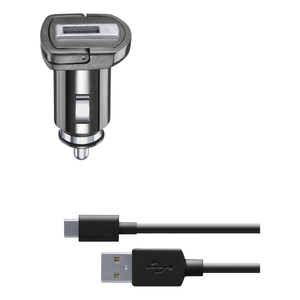 Cargador de Coche USB Tipo-C de 10W CBRKIT10WTYCK Negro, Adaptador para Encendedor de Cigarrillos - Product Image 2