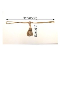 Usine Top Vente Rideau Boule Suspendue De Haute Qualité Ornements Suspendus Reliure Corde Gland Ronpex - Product Image 5