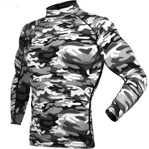 T-shirt de compression personnalisé avec logo 2025 pour adultes, tissu en nylon de haute qualité, manches longues ou courtes, tendance, sur mesure - Product Image 3