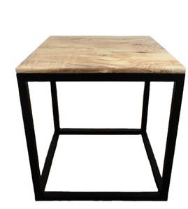 Table basse en laiton et acier de conception professionnelle pour cuisine, bureau, maison, restaurant, salon, décoration de jardin fabriquée en inde - Product Image 1