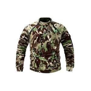 Sweat-shirt respirant de qualité supérieure pour hommes Conception personnalisée Chemises décontractées pour hommes 100% coton Sweats à fermeture éclair élégants - Product Image 3