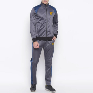 Ensemble de survêtement de sport pour homme, coupe-vent en polyester, veste et pantalon pour activités de course en plein air - Product Image 5