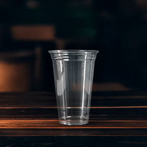 Gobelets jetables en PET à paroi simple transparents de 95 mm, 12/16/20/24 oz, pour boissons chaudes/froides, Vietnam Quang Quan - Product Image 1