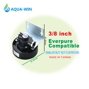 [Aluminio] Tapa de cartucho de filtro de agua, compatible con EVERPURE, con materiales de alta calidad para uso comercial y doméstico - Product Image 1