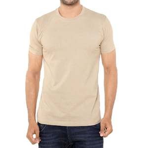 Nouvel arrivage de t-shirt à col rond pour homme de qualité supérieure vente en gros de t-shirt à manches courtes avec épaules tombantes à bas prix pour homme de vêtements directs - Product Image 2
