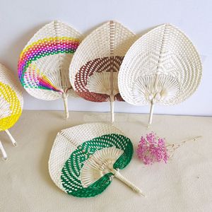 Actualice su decoración con ventilador de mano de bambú hecho a mano, ventilador de mano de bambú natural, colorido - Product Image 6