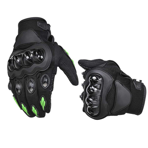Haute qualité personnalisé en cuir PU doigt complet respirant antidérapant léger gants de course Motocross sport Protection moto - Product Image 1