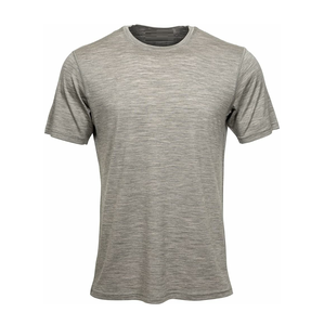 100% Superfine laine mérinos t-shirt hommes mèche respirant séchage rapide Anti laine t-shirt pour hommes - Product Image 1