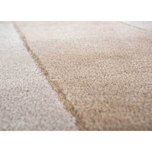 พรมขนสัตว์ผสมวิสโคสทอมือลายเรขาคณิตสีงาช้าง ขนาด 4 เมตร รูปทรงสี่เหลี่ยมผืนผ้า สำหรับห้องโถง ตกแต่งบ้าน ห้องนั่งเล่น ความหนา 10 มม. - รุ่น Tnq-3229 - Product Image 3