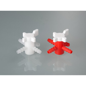Vannes PVDF à trois voies avec poignée ergonomique pour une utilisation facile par Burkle GmbH - Product Image 4