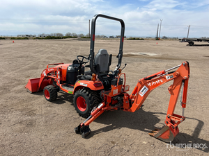 รถตักล้อยาง Kubota BX23S รุ่นปี 2023 รับน้ำหนักได้ 300 ตัน ปั๊มไฮดรอลิก KYB ชิ้นส่วนแกนลูกปืนหลัก ชั่วโมงการทำงานต่ำ - Product Image 5