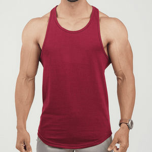 เสื้อกล้ามออกกำลังกายผู้ชาย ระบายอากาศได้ดี สกรีนโลโก้ได้ ขายส่งราคาถูก เสื้อกล้ามผู้ชาย - Product Image 4