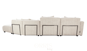 Juego de Sofás Modernos de Lujo para el Hogar con Chaise Longue, Color Personalizado, Duradero y Elegante para una Sala de Estar Cómoda en Apartamentos u Hoteles-Villas - Product Image 6