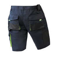 Shorts de travail pour hommes, imperméables, thermiques, en polyester, antistatiques, fluorescents, haute visibilité, certifiés CE, avec plusieurs poches