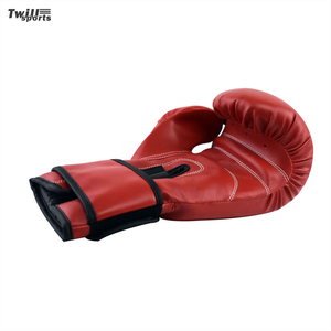 Guantes de Boxeo de Cuero Personalizados OEM con Cierre de Gancho y Bucle, Características Antideslizantes para un Rendimiento Superior en el Ring - Product Image 6