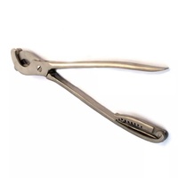 Émasculateur courbé Serra en acier inoxydable allemand pour insémination vétérinaire, pince de castration 31 cm, émasculateur Sand, ISO CE
