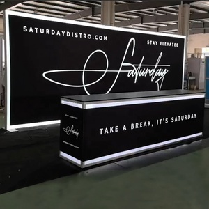 10x20 Fuß Messestand Modularer Messestand Messe <span class=keywords><strong>display</strong></span> Werbung Leucht kasten mit Aufbewahrung schalter - Product Image 1