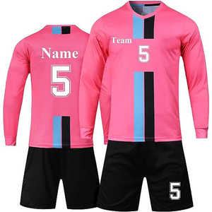 Chemises personnalisées avec logo Ensembles d'uniformes de football Nouveau style de maillot de football personnalisé Kit de survêtement d'entraînement de football pour hommes - Product Image 4