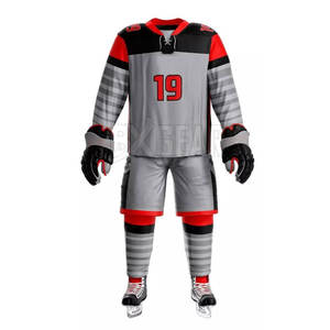Uniforme de hockey sur glace de qualité supérieure avec matériau respirant Design durable et unique à vendre - Product Image 2