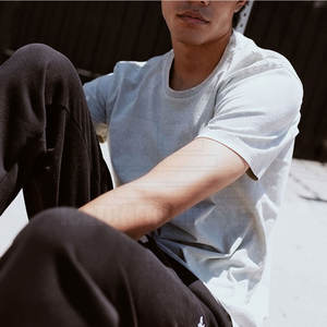 เสื้อยืดผ้าฝ้ายฟอกสีกรดเสื้อยืดผ้าฝ้าย2025แอซิดแอซิดแอซิด100% - Product Image 5