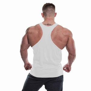 Camiseta sin mangas de gimnasio para hombre, venta al por mayor, chaleco para correr, camiseta sin mangas - Product Image 2