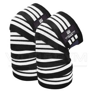 Powerlifting Haltérophilie Prix Usine Personnalisé Doux Protection Complète Genouillères Robustes Accessoires De Musculation - Product Image 1