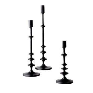 New Arrival <b>Tall</b> Brass Pillar Candlestick <b>Holders</b> Excellent Quality for Home Hotel Decoration Featuring Crystal Material Indian - Product Image 1