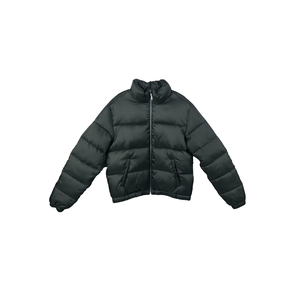 Sudadera con capucha suave de calidad superior para hombre ODM personalizada Diseño de chaqueta acolchada más popular con cuello levantado y logotipo frontal - Product Image 4