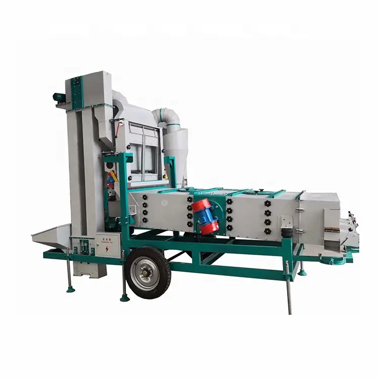 2023 hot sale Sesame seed beans cleaning machine Tanzania Nergia Mobile type